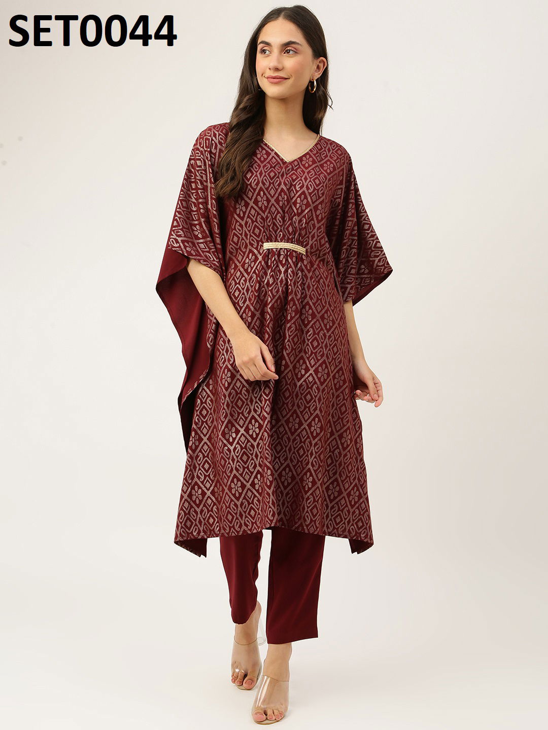 Fiorra SET0000 06 Designer Kaftan Kurti With Bottom Wholesale Clothing Suppliers In India

